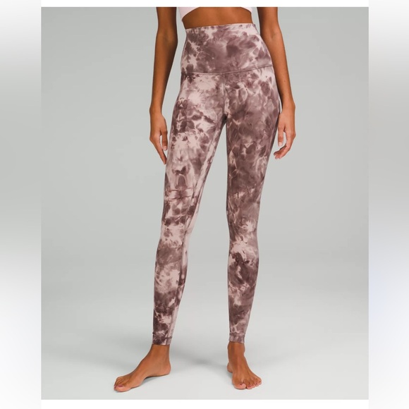 lululemon Align High Waisted Tie-Dye Leggings - Picture 2 of 2